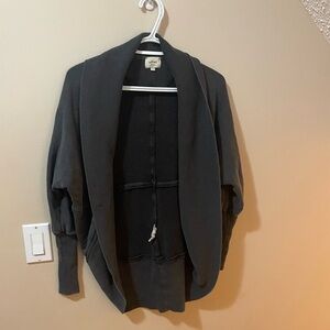 Wilfred Women's Gray Open Front Cardigan